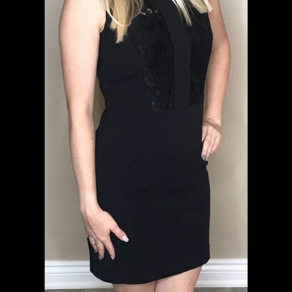 H&M 🍁 Black Dress With Lace Details - Picture 4 of 6